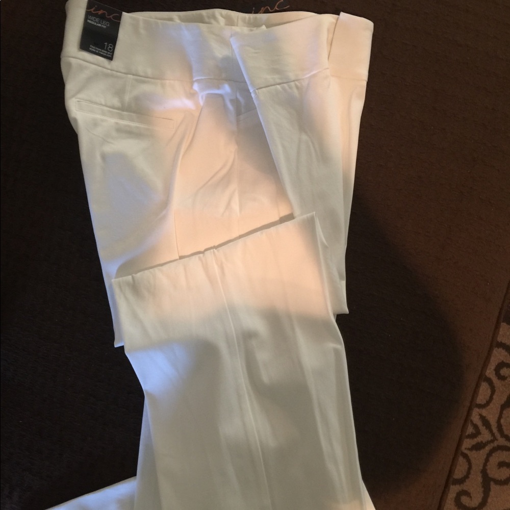 White dress pants - Wide leg